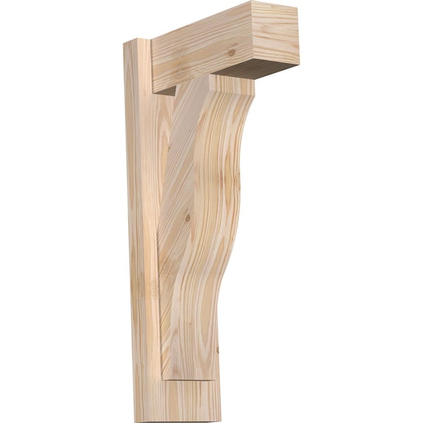 Ekena Millwork Funston Block Smooth Outlooker, Douglas Fir, 5 1/2"W x 12"D x 24"H OUT06X12X24FST05SDF - main